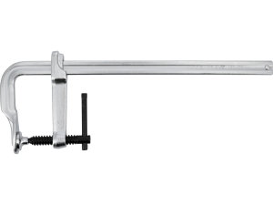 Ścisk stolarski kuty YATO 400x120mm ze stali węglowej z rozpórką YT-6413