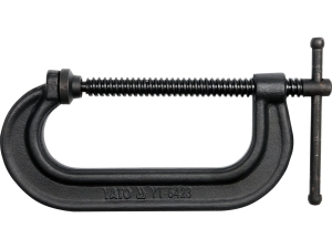 Ścisk stolarski YATO śrubowy typu c 150x74mm kuty żeliwny YT-6423