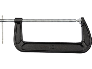 Ścisk śrubowy typ C YATO 250mm 10 cali stolarski z żeliwa ciągliwego YT-64257
