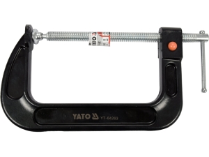 Ścisk stolarski typ C YATO 150x85mm z szybkim przesuwem śruby YT-64263