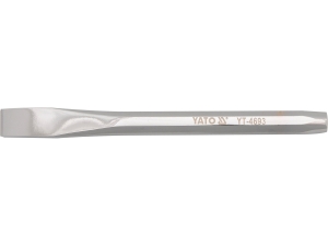 Przecinak ślusarski YATO płaski stalowy do metalu 125mm crv60 YT-4693