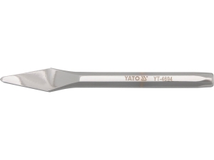 Przecinak prostokątny YATO ślusarski 125mm stal crv60 YT-4694