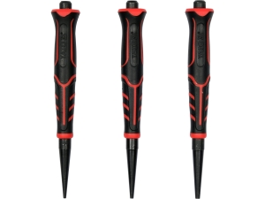 Zestaw dobijaków do gwoździ YATO 3 szt. wybijaki 0.8 1.6 2.4mm do drewna YT-47155