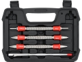 Dobijaki sprężynowe 0,8 mm 1,5 mm 2 mm w czarnym wkładzie YATO YT-47159