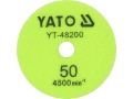 Tarcza diamentowa polerska zielona gradacja P50 z oznaczeniem YT-48200 YATO