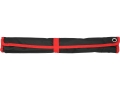 Zwinięte czarne etui z czerwoną obwódką do przechowywania kluczy YATO YT-50390
