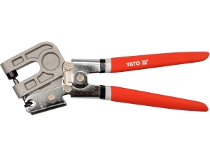 Szczypce do profili YATO 275mm do łączenia blach g/k hartowane szczęki YT-5130