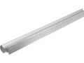 Tarnik fasadowy aluminiowy z perforowaną krawędzią, widok ukośny YATO YT-52200