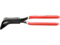 Kleszcze dekarskie 280 mm z odgiętymi szczękami widok z boku YATO YT-5416