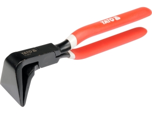 Kleszcze blacharskie proste YATO 280mm do gięcia blach hartowane szczęki YT-5417
