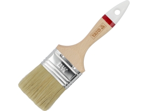 Pędzel płaski YATO e63 63mm włosie naturalne do farb rozpuszczalnikowych YT-54503