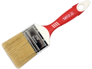 Pędzel angielski YATO płaski 2.5 cala 63mm do farb olejnych lakierów YT-54543