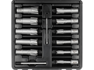 Zestaw wierteł trepanacyjnych tct 13 szt. YATO YT-43413