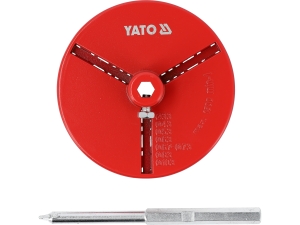 Talerz mocujący YATO z wiertłem do otwornic wolframowych 33-103mm YT-43919