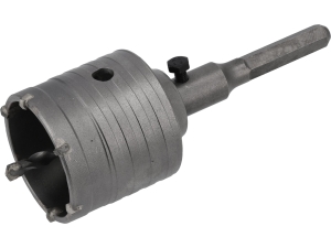 Wiertło koronowe YATO 65mm HEX do betonu muru otwornica 6 zębów tct YT-4400