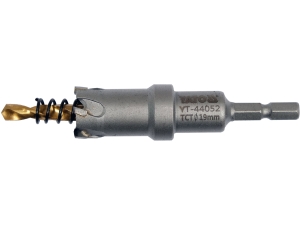 Otwornica tct do metalu YATO 19mm do stali nierdzewnej węglik spiekany YT-44052