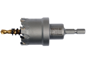 Otwornica tct do metalu YATO grd 35mm do stali węglik spiekany YT-44060