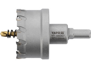 Otwornica do metalu tct YATO grd 54mm do stali nierdzewnej i tworzyw YT-44067