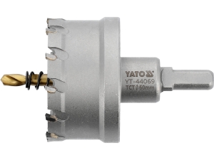 Otwornica do metalu tct YATO grd 60mm do stali nierdzewnej i tworzyw YT-44069