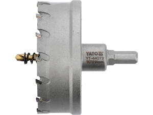 Otwornica do metalu tct YATO grd 90mm do stali nierdzewnej i tworzyw YT-44073
