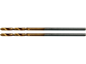 Wiertło do metalu HSS tin YATO 1x40mm precyzyjne walcowe zestaw 2 szt. YT-44631