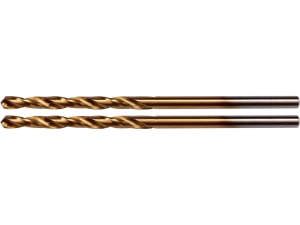 Wiertła do metalu YATO 2.5mm HSS tin zestaw 2 szt. tytanowe do stali YT-44633