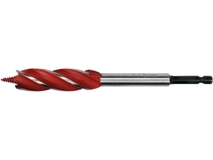 Wiertło do drewna YATO 18mm spiralne 4-ostrzowe HEX długość 165mm YT-44684