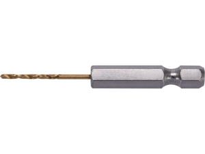 Wiertło do metalu HSS tin YATO 1.5x63mm z uchwytem sześciokątnym YT-44750