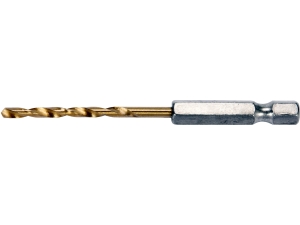 Wiertło do metalu HSS-tin 3.2mm HEX YATO tytanowe wiertła YT-44755