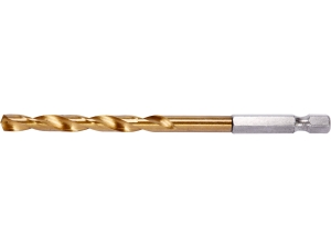 Wiertło do metalu YATO HSS tin 6.5mm 121mm uchwyt sześciokątny HEX YT-44765