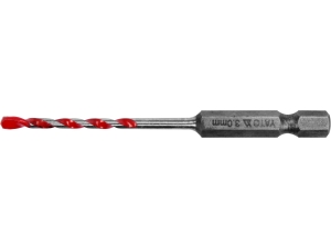 Wiertło uniwersalne YATO 3mm sześciokątne do metalu i betonu YT-44780
