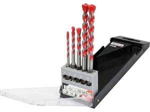 Zestaw wierteł uniwersalnych YATO 5 szt. 4-10mm HEX do metalu drewna YT-44789