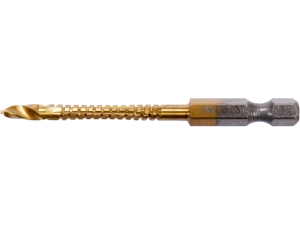 Wiertło frezujące YATO do metalu 4.0mm HSS tin mocowanie sześciokątne YT-44821