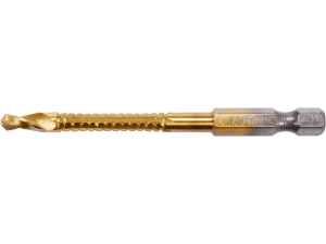 Wiertło frezujące YATO do metalu 5.0mm HSS tin mocowanie sześciokątne YT-44822