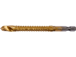 Wiertło frezujące YATO do metalu 8mm HSS tin HEX uchwyt sześciokątny YT-44826