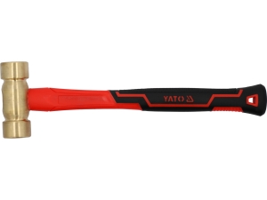 Młotek YATO miedziany blacharski 1000g trzonek z włókna szklanego fg YT-45294