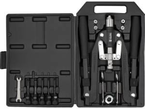 Nitownica dźwigniowa YATO 2w1 do nitów i nitonakrętek M4 M10 crmo YT-36088