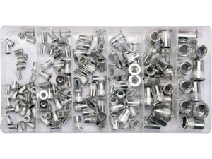 Zestaw nitonakrętek aluminiowych M3- M10, 150 szt. YATO YT-36460
