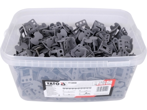 Klipsy do poziomowania płytek YATO bramki 500 szt.uk do fugi 1.5mm YT-36938