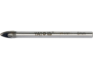 Wiertło do szkła YATO piórkowe 8mm do ceramiki kamienia walcowe YT-3727