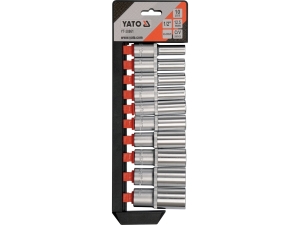 Zestaw kluczy nasadowych YATO 1/2 cala AS-Drive stal CrV YT-38861