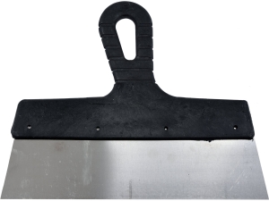 Szpachla nierdzewna VOREL 250mm gładka do mas budowlanych rękojeść pvc 06304