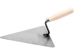 Kielnia trójkątna VOREL tynkarska 180mm murarska do narożników 06340