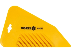 Rakiel do tapet VOREL żółty aplikator dociskowy 280x165mm 06460
