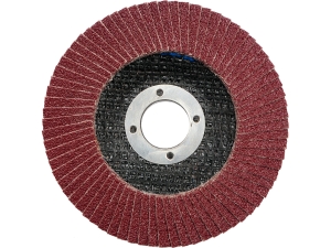 Ściernica listkowa talerzowa VOREL 115mm P120 do metalu drewna 07978
