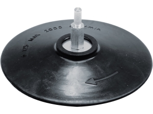 Tarcza polerska gumowa YATO z rzepem 125mm do szlifierki kątowej VOREL 08312