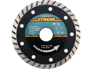 Tarcza diamentowa STHOR turbo 115x22 2mm do betonu kamienia zbrojonego 08790