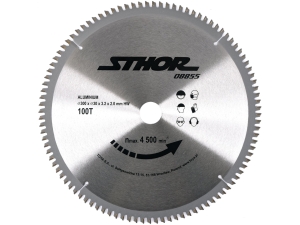 Tarcza tnąca do drewna YATO grd 300x30mm 100z do aluminium twardego STHOR 08855