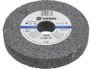 Tarcza szlifierska do metalu VOREL 150x25mm gruboziarnista 32mm 08868