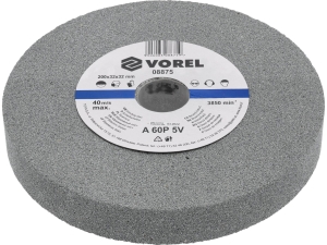 Tarcza ścierna VOREL 200x30mm otwór 32mm do szlifierki zgrubna P60 08875